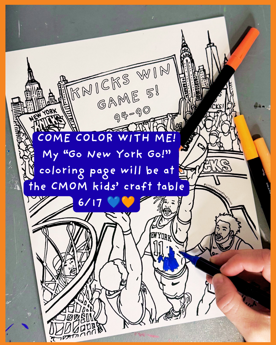 GO NEW YORK GO! Download & Print Coloring Page