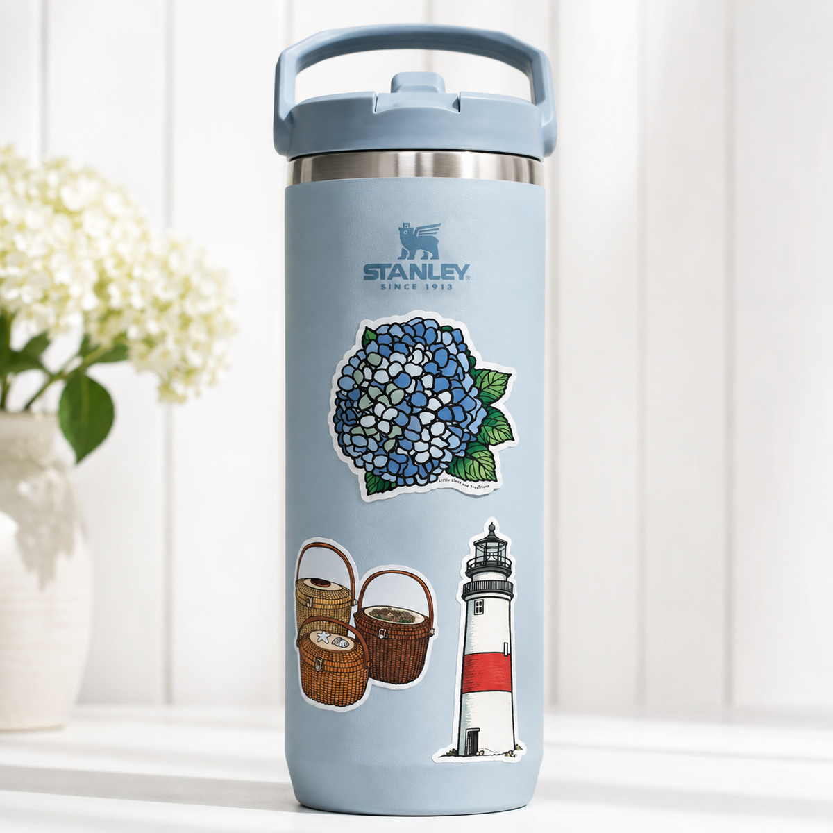 Nantucket Die-cut Stickers