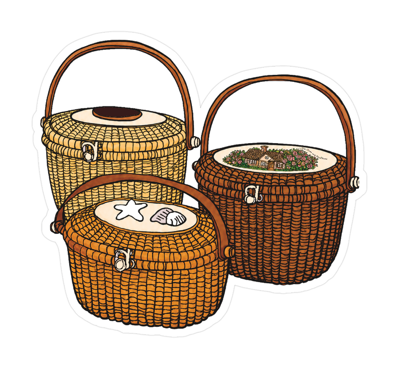 Nantucket Die-cut Stickers