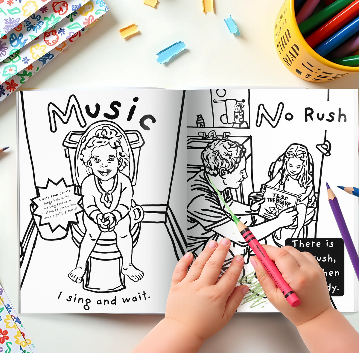 We Go Potty! Learning to Listen to My Body | A-Z Coloring & Activity Book