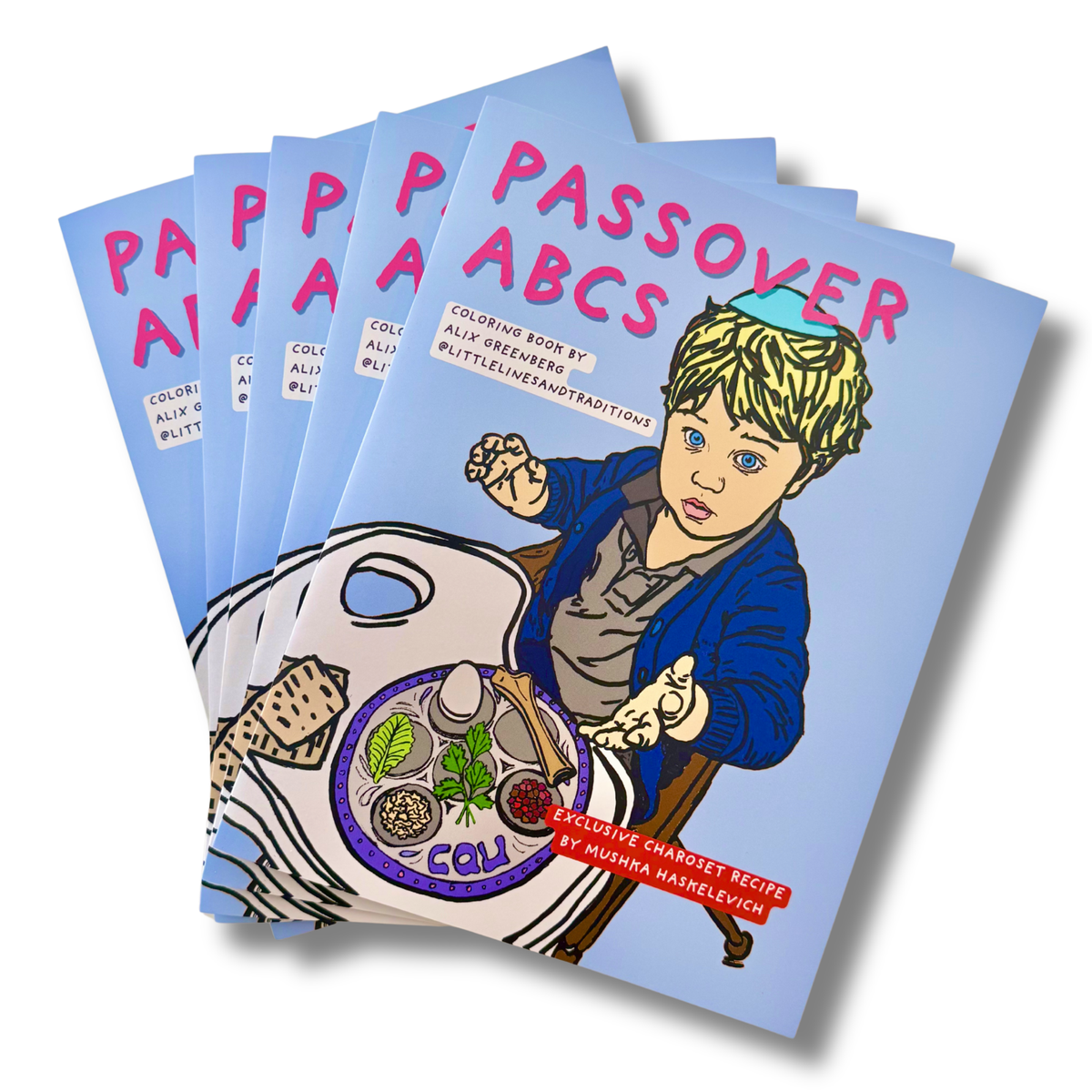 ABC Passover Activity and Coloring Book